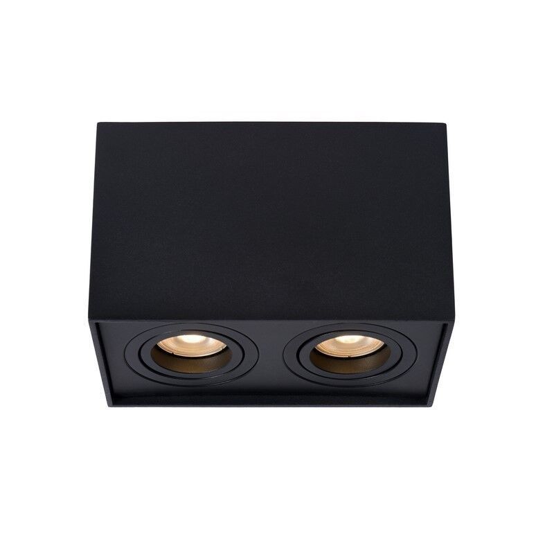 Čierne stropné bodové svetlo moderné, Tube