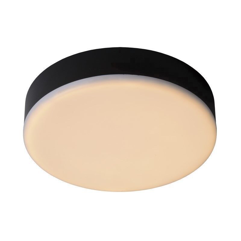 Čierna stropná lampa moderná, Ceres, 30 W, LED 3000 K, IP44 Čierna stropná lampa moderná, Ceres, 30 W, LED 3000 K, IP44