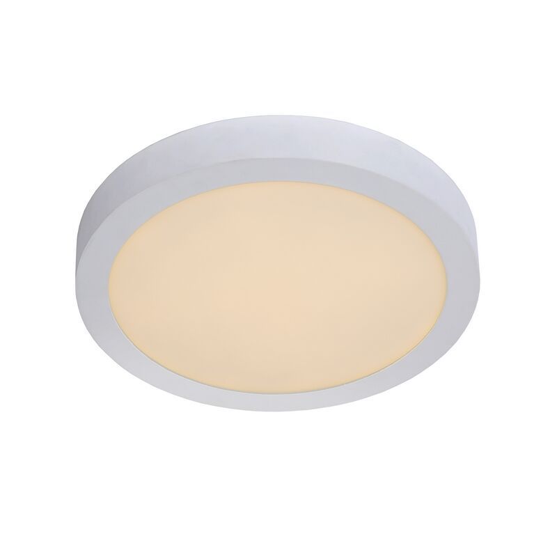 Biela stropná lampa moderná, Brice, 30 W, LED 3000 K, IP44