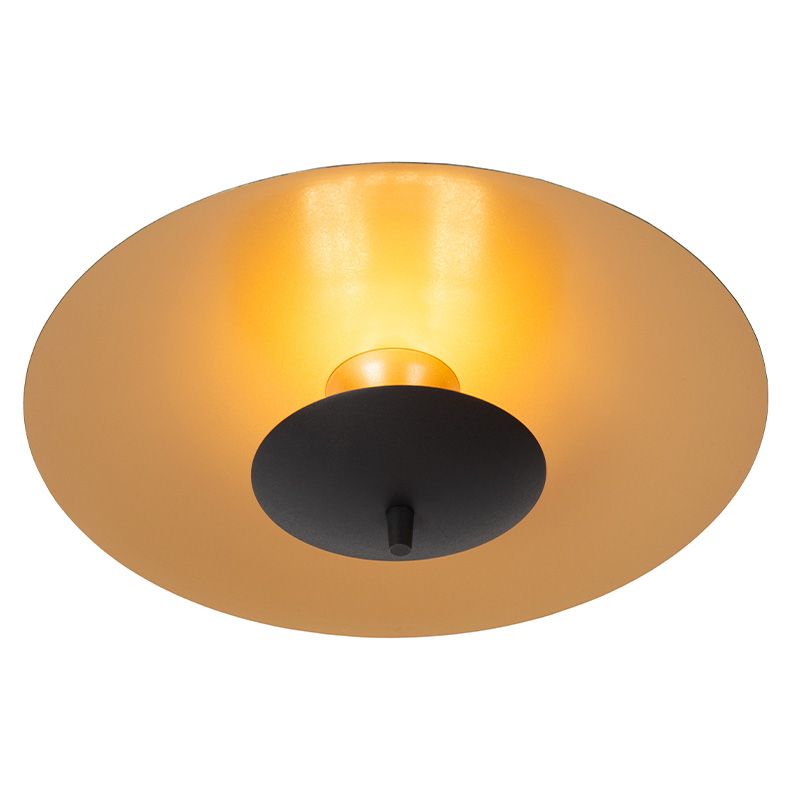 Zlatá stropná lampa vintage, Vulcan, 9 W, LED 3000 K