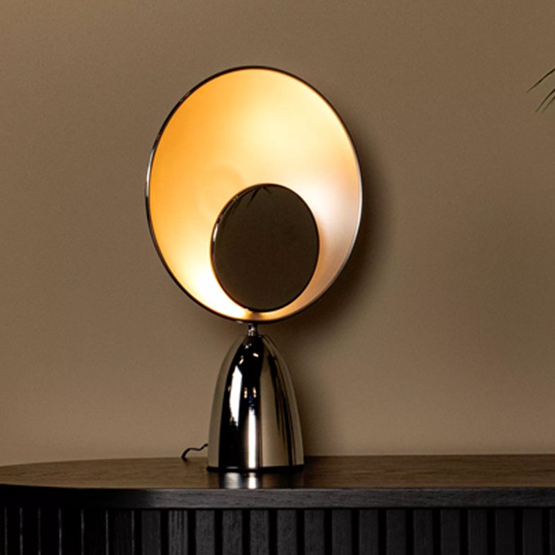 Chrómová stolová lampa moderná, Castamar, 3 W, LED 3000 K, s vypínačom