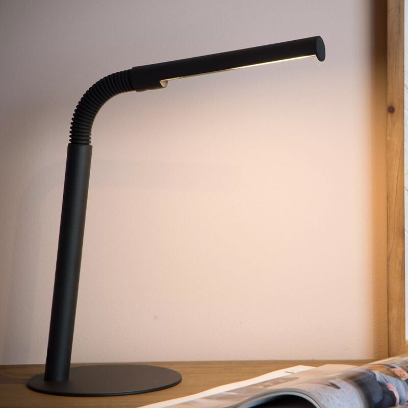 Čierna lampa na písací stôl moderná, Gilly, 3 W, LED 2700 K, s vypínačom Čierna lampa na písací stôl moderná, Gilly, 3 W, LED 2700 K, s vypínačom