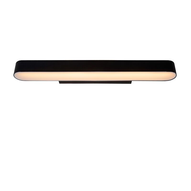 Čierne nástenné svetlo do kúpeľne moderné, Madelon, 9 W, LED 2700 K, IP44