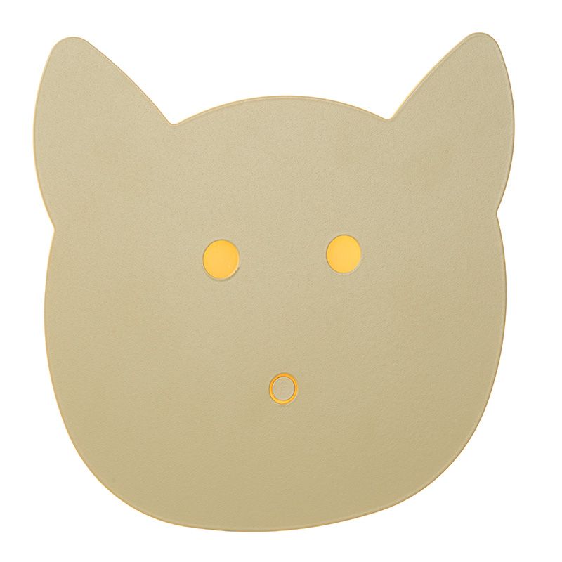 Zelená lampa na stenu do detskej izby moderná, Charlie, 5 W, LED dim to warm, s dotykovým stmievačom