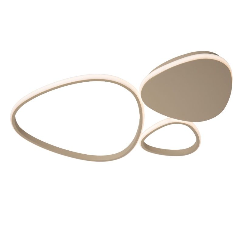 Taupeová stropná lampa moderná, Samling, 30 W, LED white switch