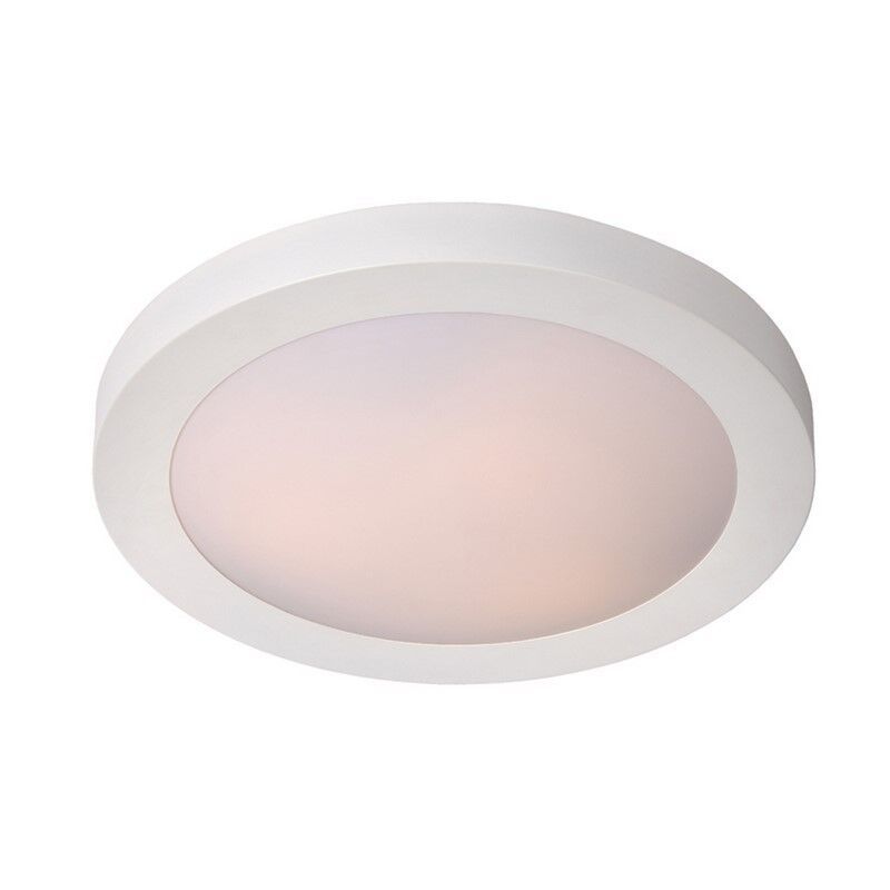 Biela stropná lampa hliníková, Fresh, IP44