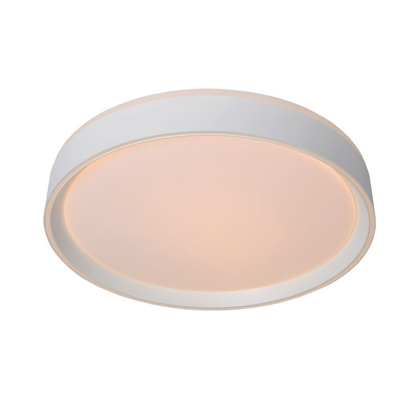 Biela stropná lampa moderná, Nuria, 18 W, LED 2700 K