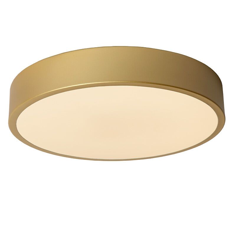 Zlatá stropná lampa moderná, Unar, 18 W, LED 2700 K, s 3-stupňovým stmievačom Zlatá stropná lampa moderná, Unar, 18 W, LED 2700 K, s 3-stupňovým stmievačom
