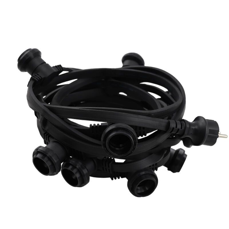 30 m svetelná reťaz, 30 objímok