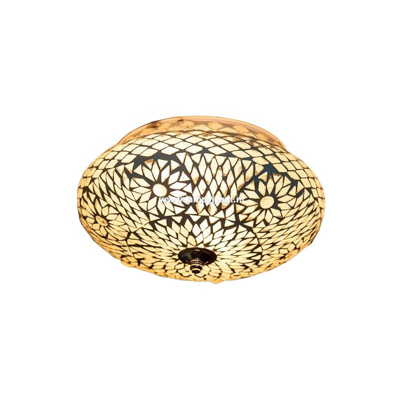 Východná stropná lampa priehľadná, Mimoun
