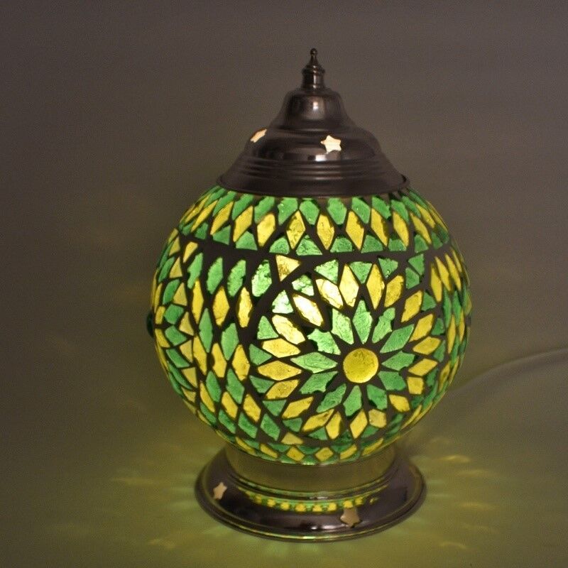Východná stolová lampa zelená, Sabri