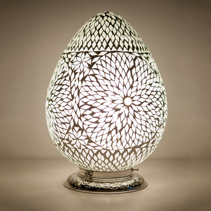 Východná stolová lampa priehľadná, Lara