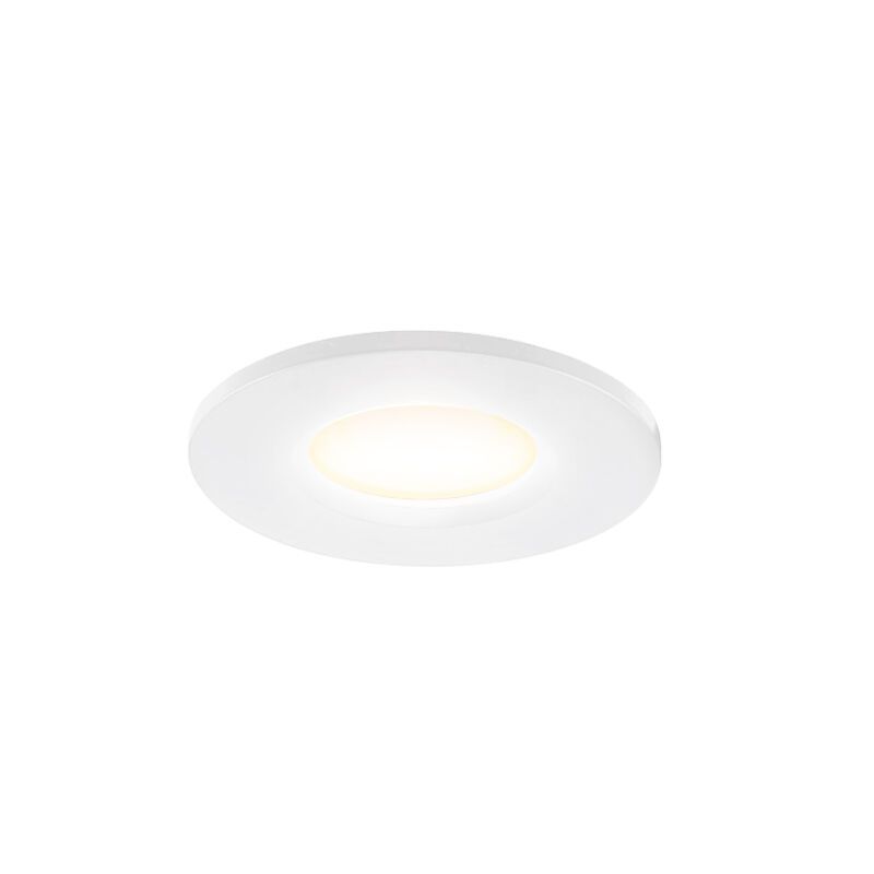 Biele mini podhľadové svietidlo hliníkové, Philomena, 3,4 W, LED 3000 K, IP44