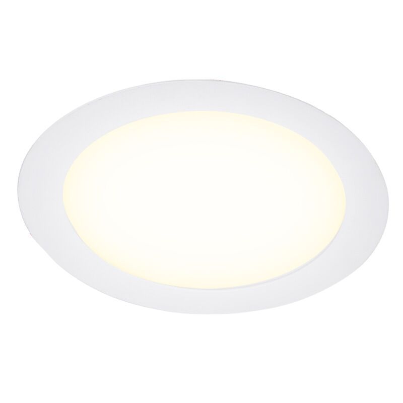 Biele downlight hliníkové, Umbriel, 24 W, LED 4000 K, IP44 Biele downlight hliníkové, Umbriel, 24 W, LED 4000 K, IP44