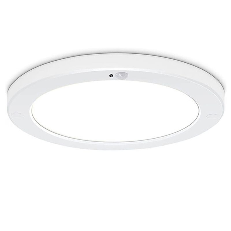 Biele downlight plastové, Okno, 17,6 W, LED white switch, IP22