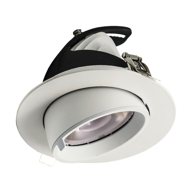 Biele downlight hliníkové, Anjuli, 15 W, LED white switch Biele downlight hliníkové, Anjuli, 15 W, LED white switch
