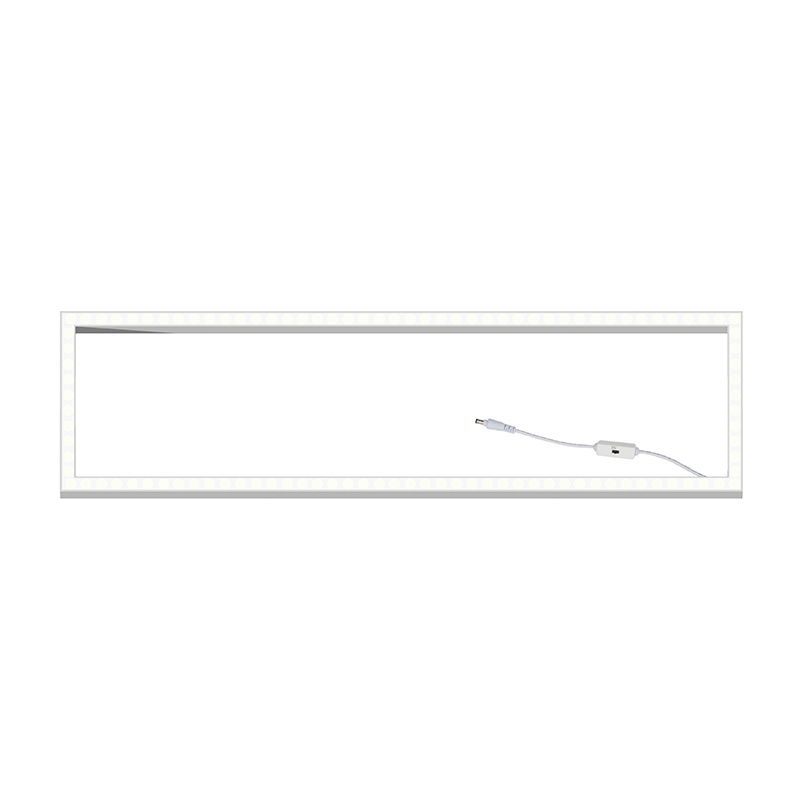 LED rám pre zavesený strop 30x120 cm - biely vypínač - 32W - 3173 lm - UGR <23