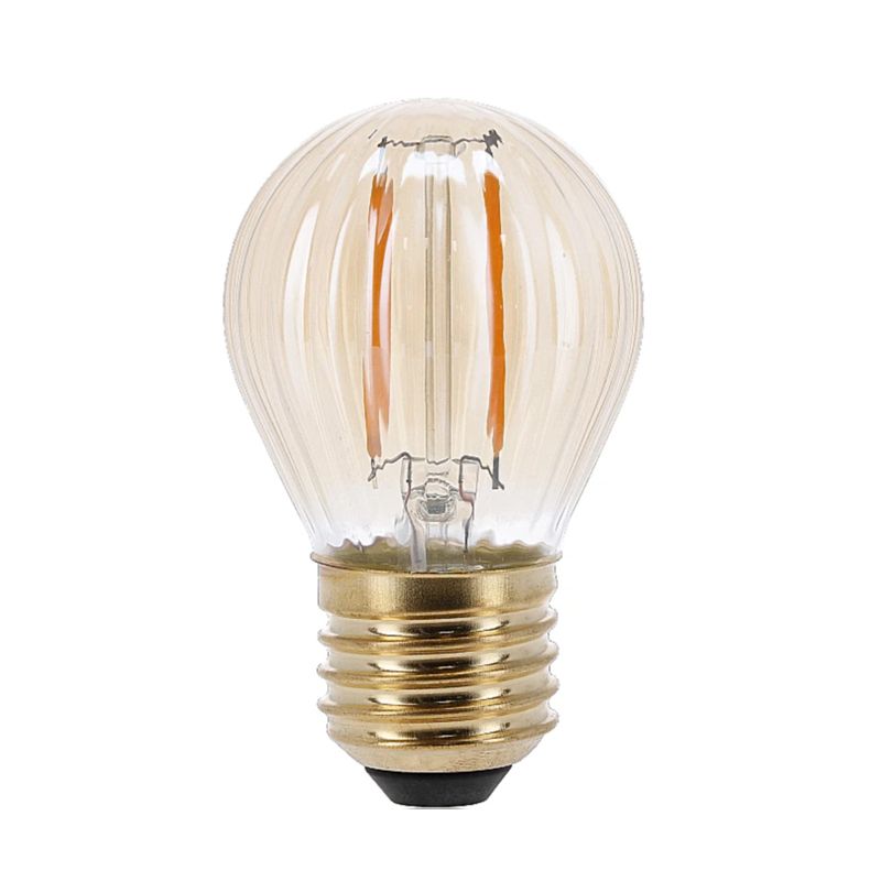 Stmievateľná LED žiarovka E27 jantárová, 2W, 2000K Stmievateľná LED žiarovka E27 jantárová, 2W, 2000K