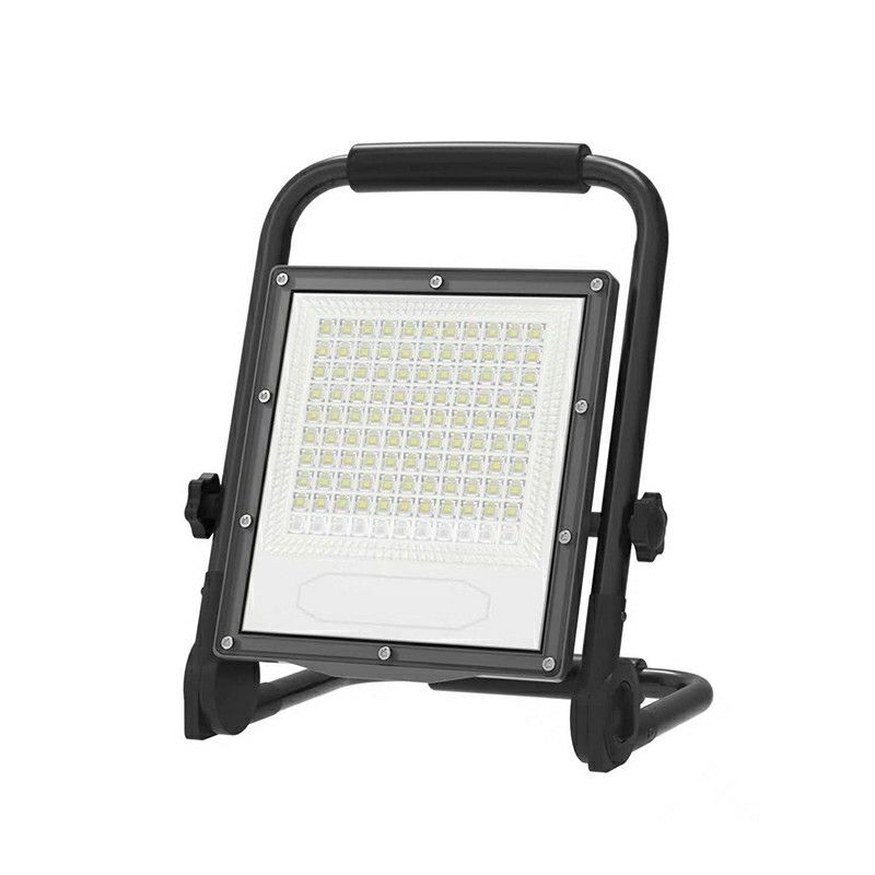 Čierna hliníková konštrukčná lampa, Jacob, 30W, 6500K LED, IP66