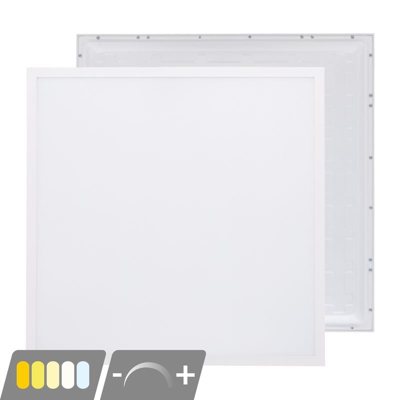 LED panel 60x60 - 30W - biely vypínač - UGR<19 - stmievateľný - podsvietený