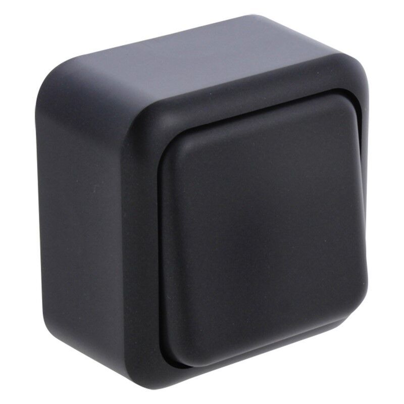 Povrchový spínač Q-Link, čierny