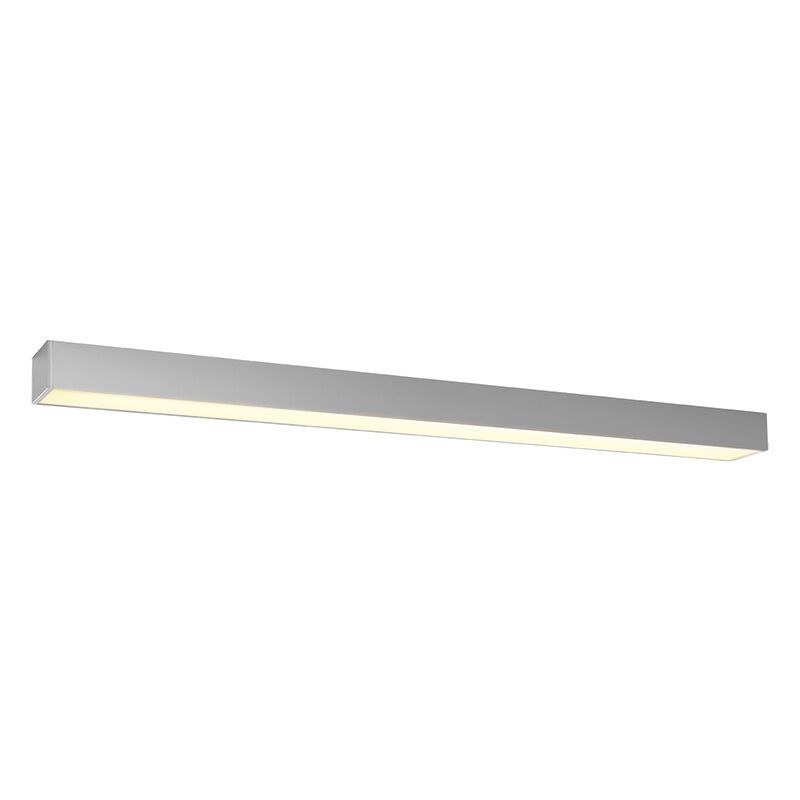Hliníkové stropné svietidlo sivé, Mascha, 38 W, LED 3000 K Hliníkové stropné svietidlo sivé, Mascha, 38 W, LED 3000 K