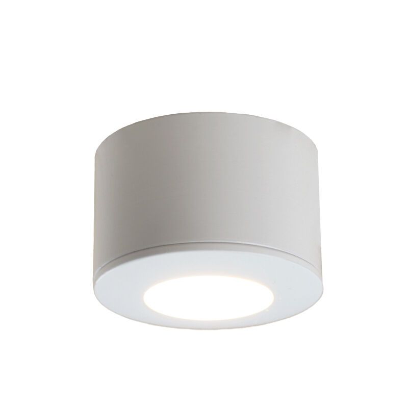 Hliníkové prisadené stropné svietidlo do altánku biele, Vasso, 3 W, LED 2700 K, IP44 Hliníkové prisadené stropné svietidlo do altánku biele, Vasso, 3 W, LED 2700 K, IP44