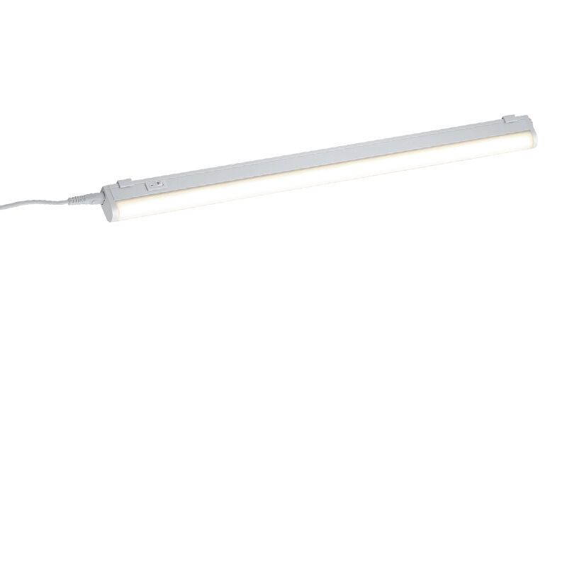 Biele svietidlo pod kuchynskú linku plastové, Irmak, 7 W, LED 3000 K, s vypínačom