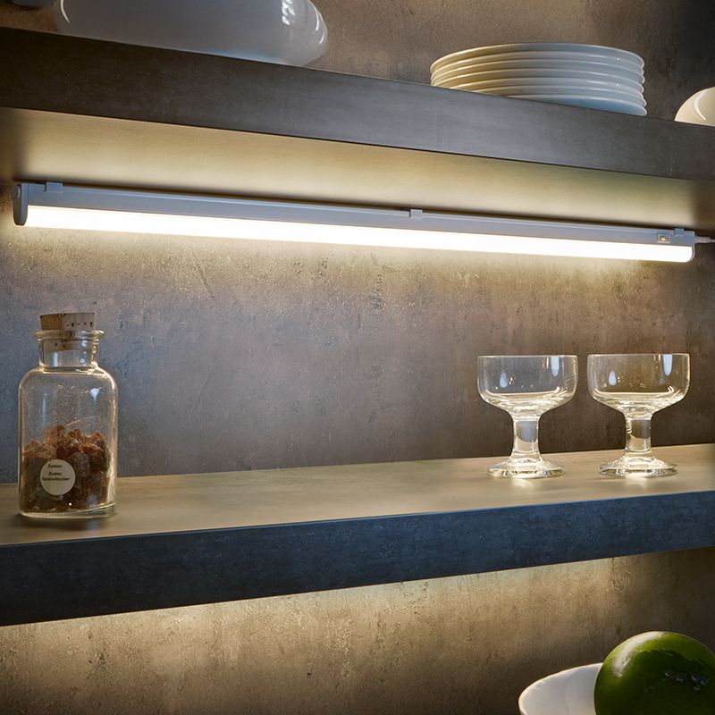 Biele stropné svietidlo plastové, Irmak, 13 W, LED 3000 K, s vypínačom