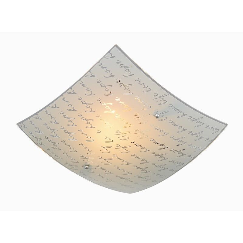 Biela stropná lampa klasická, Anna