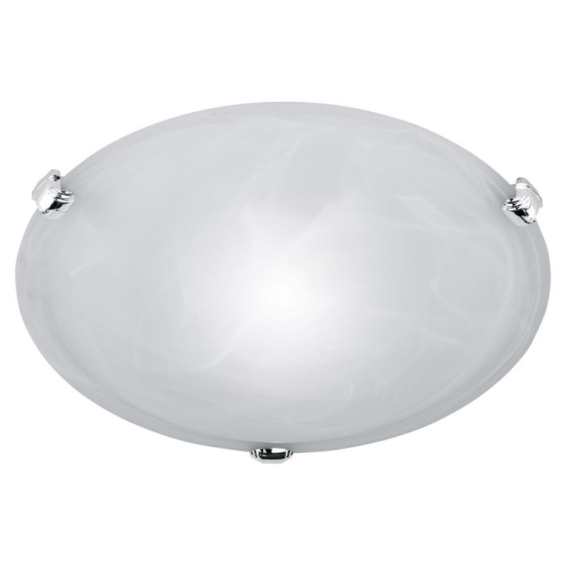 Niklová stropná lampa sklenená, Filia