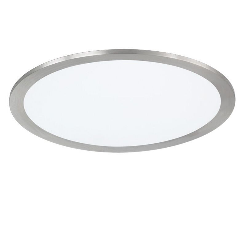 Niklová stropná lampa moderná, Badria, 15 W, LED 3000 K Niklová stropná lampa moderná, Badria, 15 W, LED 3000 K
