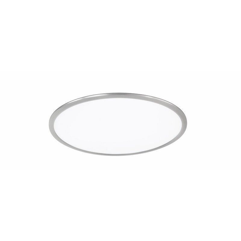 Niklová stropná lampa moderná, Badria, 30 W, LED 3000 K Niklová stropná lampa moderná, Badria, 30 W, LED 3000 K