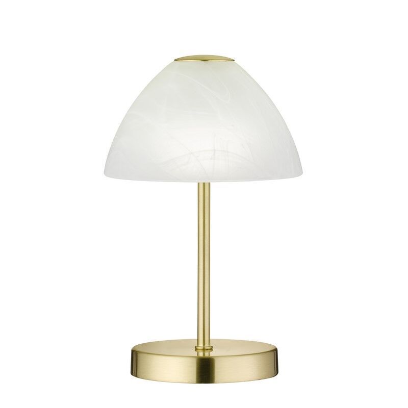 Mosadzná stolová lampa moderná, Aaron, 2,5 W, LED 3000 K, s vypínačom