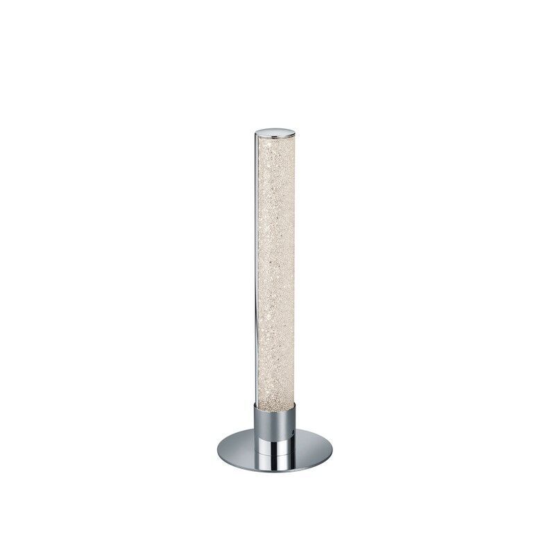 Chrómová stolová lampa moderná, Vacio, 5 W, LED RGBW, s vypínačom Chrómová stolová lampa moderná, Vacio, 5 W, LED RGBW, s vypínačom