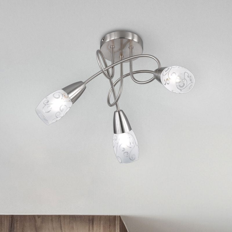 Niklová stropná lampa klasická, Venya Niklová stropná lampa klasická, Venya