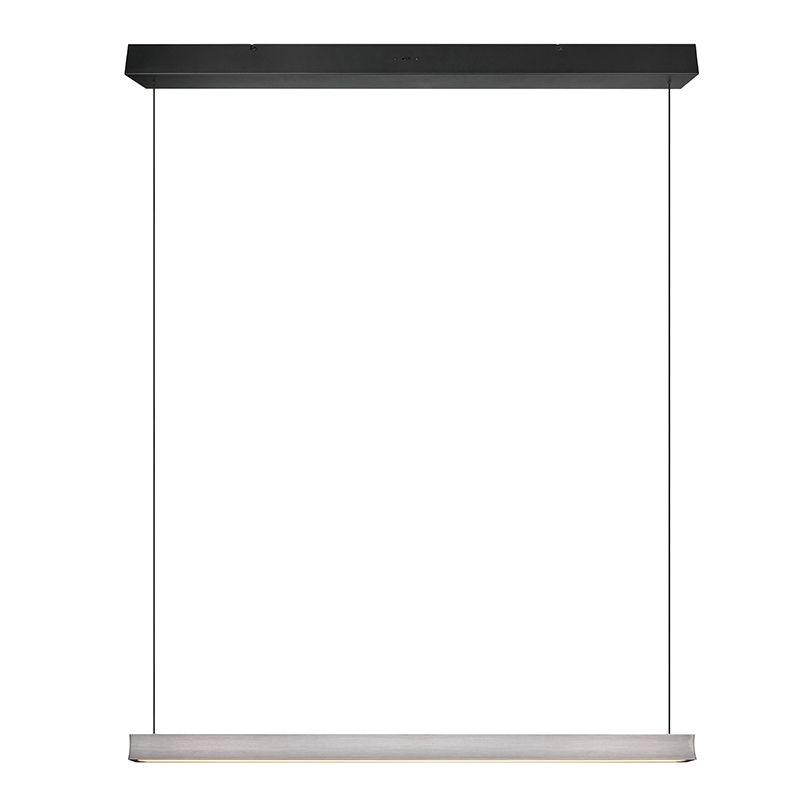 Niklové visiace svietidlo moderné, Wishal, 29 W, LED white switch, s 3-stupňovým stmievačom