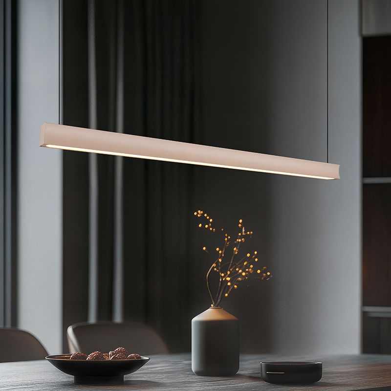 Béžové visiace svietidlo moderné, Wishal, 29 W, LED white switch, s 3-stupňovým stmievačom