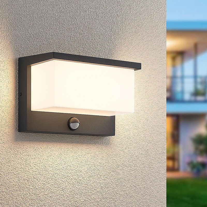 Antracité vonkajšie svietidlo moderné, Slimane, 13 W, LED 3000 K, IP54 Antracité vonkajšie svietidlo moderné, Slimane, 13 W, LED 3000 K, IP54