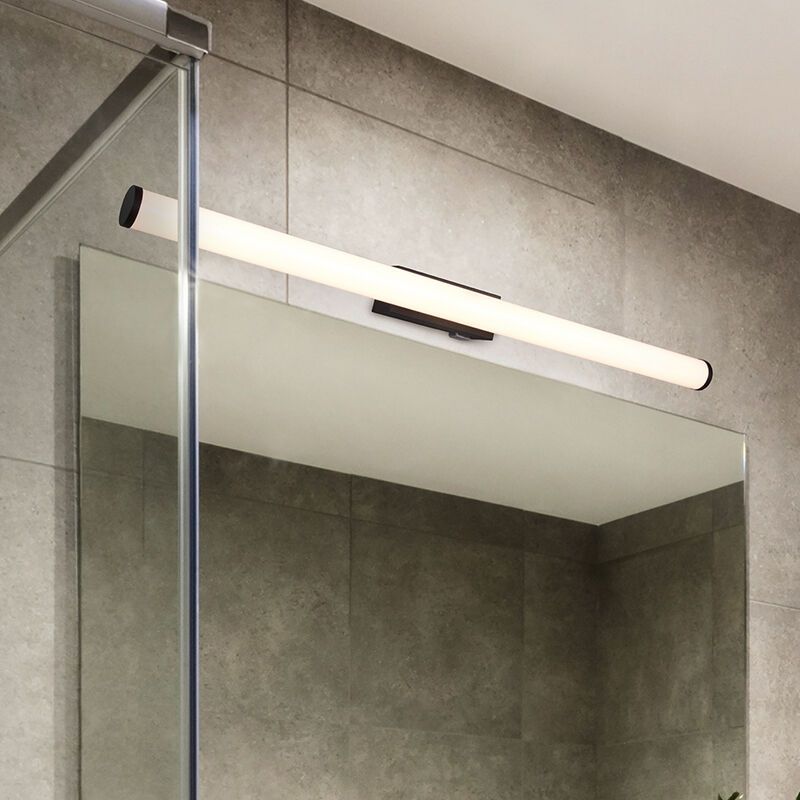 Čierne svetlo nad zrkadlo moderné, Staby, 8,6 W, LED 3000 K, IP44