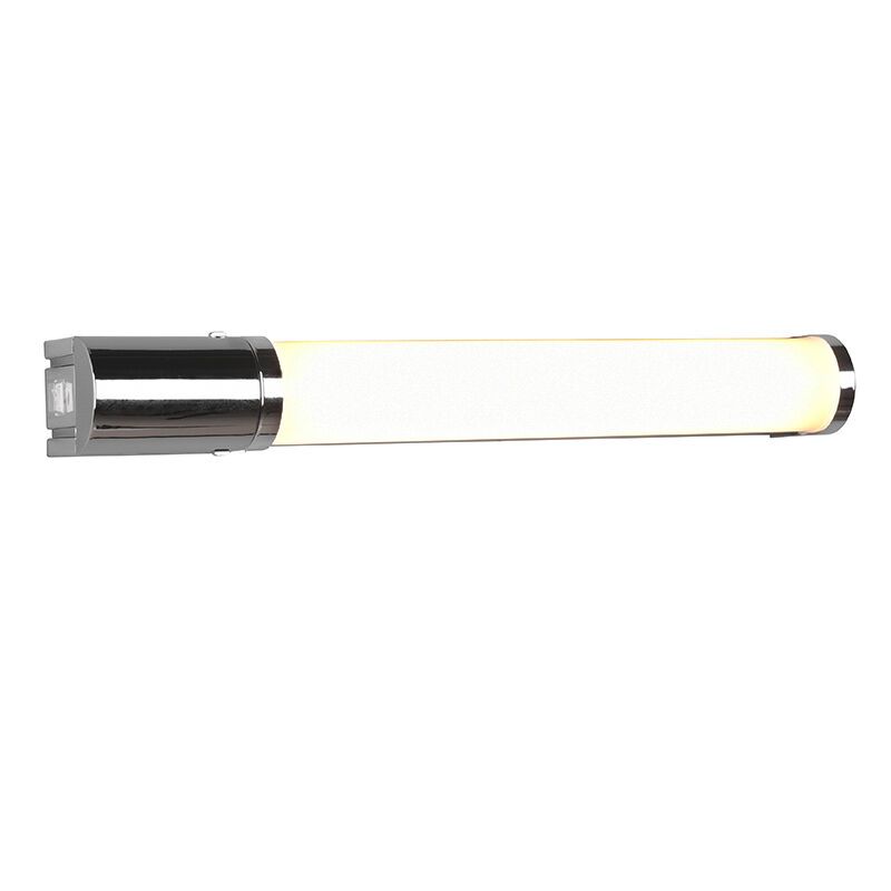 Chrómové nástenné svetlo do kúpeľne moderné, Bernou, 8 W, LED 3000 K, IP44