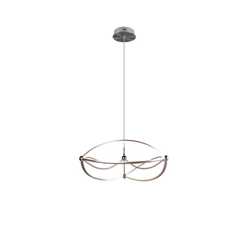 Niklové visiace svietidlo moderné, Remy, 42 W, LED 3000 K Niklové visiace svietidlo moderné, Remy, 42 W, LED 3000 K