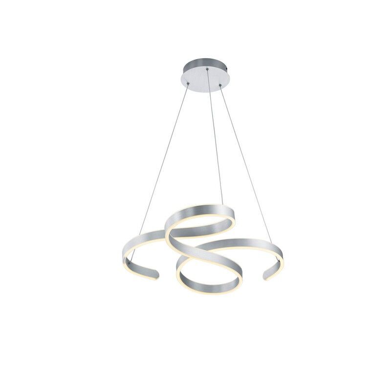 Strieborné visiace svietidlo moderné, Davu, 52 W, LED 3000 K