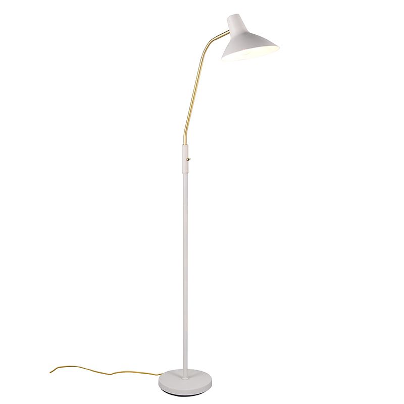 Biela stojaca lampa klasická, Merit