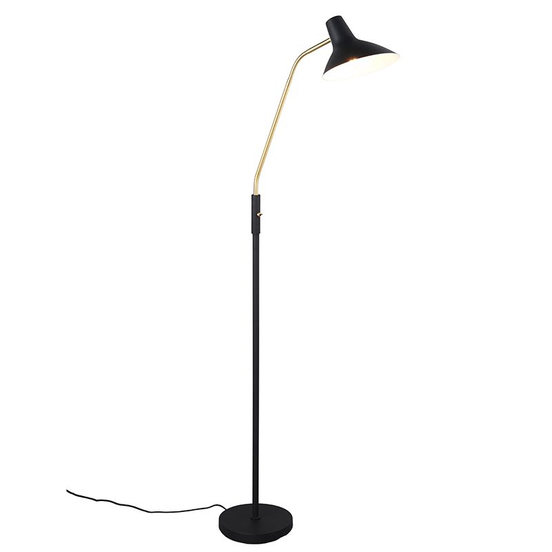 Čierna stojaca lampa klasická, Merit