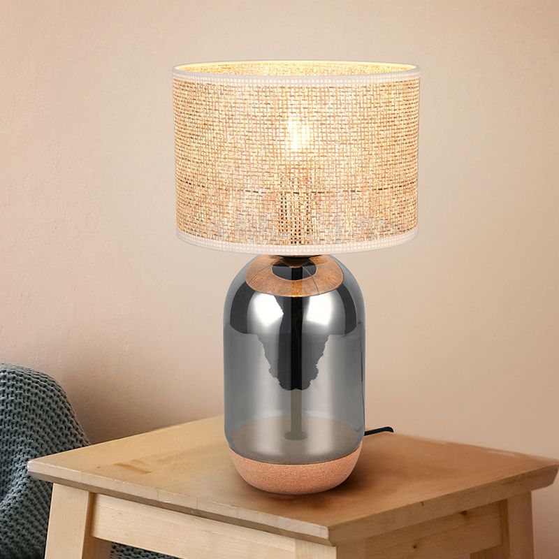 Chrómová stolová lampa rustikálna, Madui Chrómová stolová lampa rustikálna, Madui