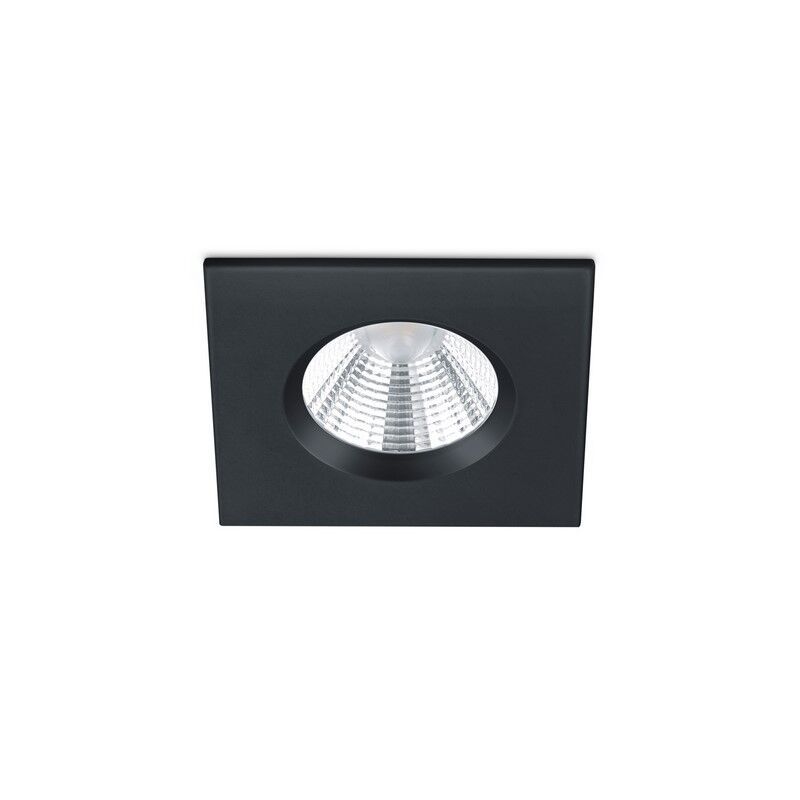 Čierne podhľadové svietidlo do kúpeľne moderné, Iman, 5 W, LED 3000 K, IP65 Čierne podhľadové svietidlo do kúpeľne moderné, Iman, 5 W, LED 3000 K, IP65