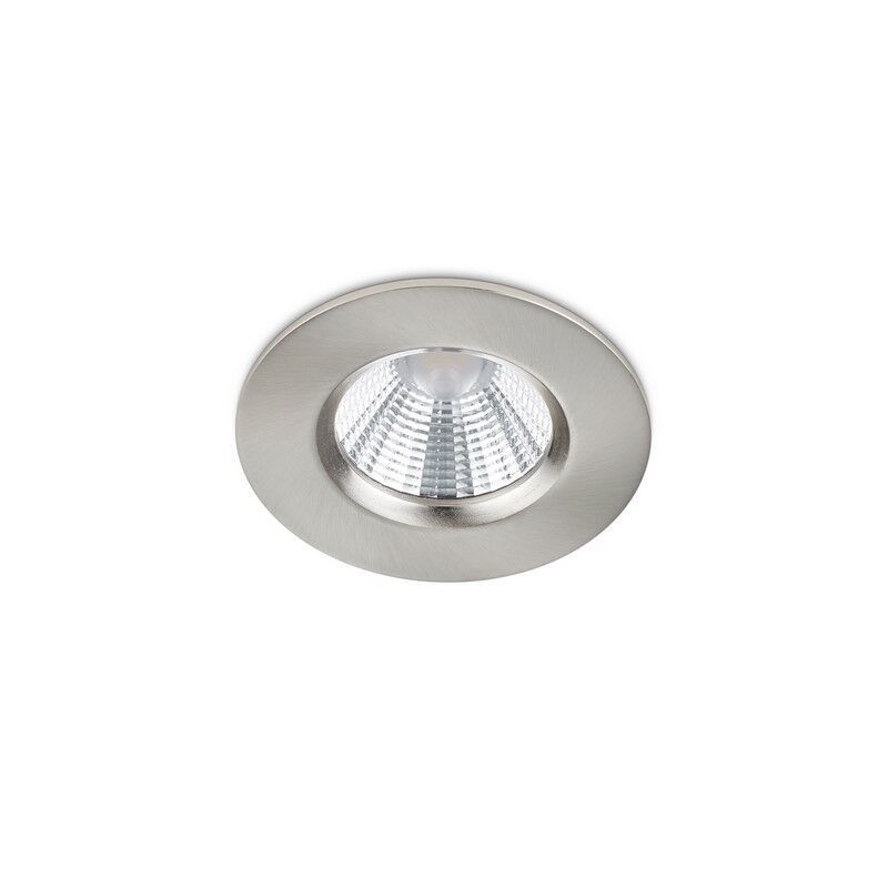 Niklové podhľadové svietidlo do kúpeľne moderné, Iman, 5 W, LED 3000 K, IP65