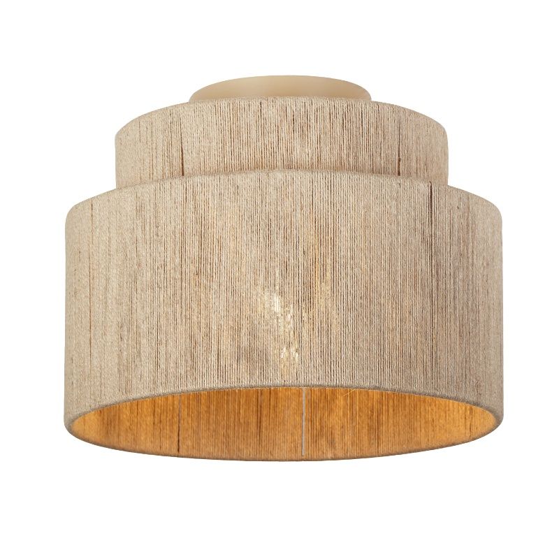 Béžová stropná lampa rustikálna, Rinus Béžová stropná lampa rustikálna, Rinus