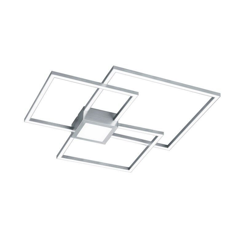 Niklová stropná lampa moderná, Kimoni, 38 W, LED 3000 K
